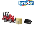 Bruder Spielzeug 02192 Schaffer Lader 2630 Mit Eimer & Bale Greifer Und Rund