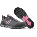 Albatros Sicherheitsschuhe Twist Pink WNS Low, ESD, S1PS, Halbschuhe, Fiberglaskappe, Textilmaterial, Gr. 41