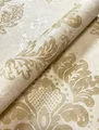 Tapete Vliestapete Beige Ornament Prunk  Barocktapete