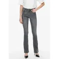 ONLY Bootcut-Jeans ONLBLUSH LIFE MID FLARED grau XS (34)