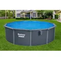Bestway Stahlwandpool Set Hydrium Ø 488 X 132 Cm Grau 0