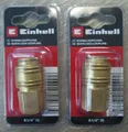 2x Einhell Schnellkupplung R1/4" Innengewinde für Kompressoren