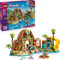 LEGO Friends Familienurlaub im Strandresort - Spielzeug mit 6 Mini-Puppen, Schildkröte & Delfin Tierfigur, Eisstand und Zubehör - Kreatives Geschenk zum Geburtstag für Mädchen ab 8 Jahren - 42673