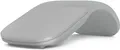 Microsoft Surface Arc Maus - Maus - optisch - 2 Tasten - kabellos - Bluetooth 4.0 - Hellgrau - für Surface Laptop