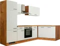 Flex-Well Küchenzeile Vintea, mit E-Geräten, Gesamtbreite 280 x 170 cm