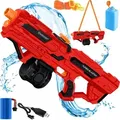 KESSER® Elektrische Wasserpistole mit Akku Spritzpistolen 1000 ml + 600 ml Extra-Tank große Wasserspritzpistole für Kinder und Erwachsene, Sehr ...