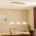 Lucande Sharvil Hängeleuchte Deckenlampe Pendelleuchte Lampe Leuchte nickel w775