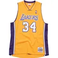 Mitchell & Ness jerey lo angele laker 1999-00 haquille o'neal (S) (SMJYGS18179-LALLTGD99SON)