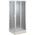 Schiebe-duschkabine Aus Acryl Mod. Venere H 190 Cm 90x90 Cm Mit Zentraler Öffnung