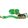 Berger & Schröter 60037 Zweiteiliger Spanngurt Zugkraft LC Niederzurren (einzeln/direkt)=2000 daN (L x B) 8 m x 50 mm Ratsche