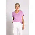 Zhrill T-Shirt SVANA in Doppellayer-Optik lila M