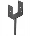 Ankerpfostenfuß Anthrazit 70x120x60mm