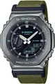 Casio Watch GM-2100CB-3AER Chronograph Herren Armbanduhr 44mm grün/ schwarz