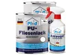 plid Fliesenlack Premium Fliesenlack Fliesen Lack Fliesenfarbe & 0,5l Anlauger, schnelltrocknend, spritzwasserbeständig, verarbeitungsfertig