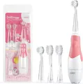 Schallzahnbürste Elektrische Zahnbürste Rosa Babyzahnbürste Licht Smart Rosa