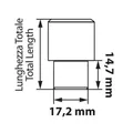 Flache Muttern, Kit 4 St. - Original - J010