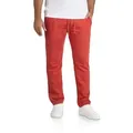 riverso Sweathose Herren Jogginghose RIVGuido Regular Fit Trainingshose aus pflegeleichter Baumwollmischung orange XXL