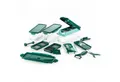 Genius Gemüseschneider Genius Nicer Dicer Plus 18 Teile Obstschneider Zwiebelschneider, 18tlg. Obstschneider Zwiebelschneider Pommesschneider