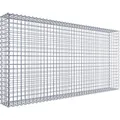 Gabiona Spiralgabione, LxHxT: 200 x 100 x 20 cm - silberfarben