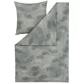 Estella Bettwäsche Isabella, Olivgrün, Textil, Floral, 135x200 cm, Textiles Vertrauen - Oeko-Tex®, bügelfrei, pflegeleicht, hautfreundlich, schadstoffgeprüft, Schlaftextilien, Bettwäsche, Bettwäsche, Jersey-Bettwäsche