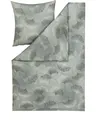 Estella Atelier Mako-Interlock-Jersey Bettwäsche-Garnitur Isabella      Farbe oliv-540 Größe 135 x 200 + 80 x 80 cm