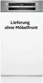 BOSCH teilintegrierbarer Geschirrspüler Serie 4 SPI4HMS49E, 10 Maßgedecke, Energieeffizienzklasse E (März 2021)