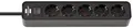 Brennenstuhl 1153250000 Power extension 1.5 m 5 AC  outlet(s) Indoor Black s ~E~