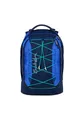 Satch Pack Schulrucksack ab 5. Klasse ergonomisch 30L Stauraum standfest Organisationstalent Crossed Blue - Blau