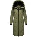Marikoo Damen Winterjacke Nadaree – lang, warm & mit Kapuze