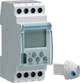 HAGER EG103D - Wochenschaltuhr, 1 Wechslerkontakt, 16 A, 2 PLE, digital, DCF77