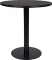 Zuiver Metsu Gartentisch/ Bistrotisch Rund 70 cm Schwarz
