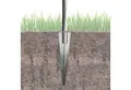 TRUTZHOLM Einschlagbodenhülse Bodenhülse Einschlaghülse für Ø 40 mm 50 cm Länge Zaunpfahl verzinkt (Produkt, 1 St), mm