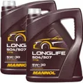 2x5 L Mannol Longlife 5W-30 Motoröl 5W30 VW 504 00 / 507 00 BMW LL-04 ACEA C3