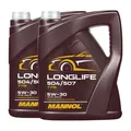 MANNOL 7715 SAE 5W-30 Longlife Motoröl VW 504.00/507.00, MB 229.51, 2x5 Liter