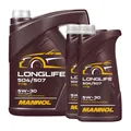 MANNOL 7715 SAE 5W-30 Longlife Motoröl VW 504.00/507.00, MB 229.51, 7 (5+2x1) L