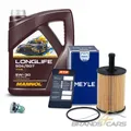 MEYLE ÖLFILTER + 5l 5W-30 FÜR AUDI A3 SEAT SKODA VW GOLF 4 5 6 POLO TOURAN TDI