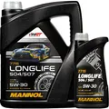 6L MANNOL 5W-30 LONGLIFE MOTORÖL passend für VW 504.00 507.00 BMW LL-04 229.51