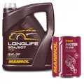5 Liter MANNOL Motoröl + MOTORFLUSH 5W-30 VW 504 507 TL 52 195 BMW Longlife-04