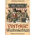 Malbuch Weihnachten - Malbuch für Erwachsene Vintage Weihnachten Malbuch
