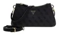 GUESS Noelle II Tri Compartment Shoulder Crossbody Bag Schultertasche Coal Logo