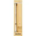Pro, kabelloses Fleischthermometer edelstahl/holz, 75 Meter Reichweite