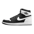 Nike Air Jordan 1 Retro High OG Herrenschuhe Weiß/Schwarz-Grün Glow DZ5485 130, schwarz/weiß-weiß, 41 EU