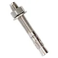 PRIOstahl® Ankerbolzen aus rostfreiem Edelstahl V2A Ankerschraube Schwerlastanker Bolzendübel (M12 x 90 mm, 1 Stück)