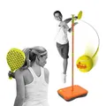 Swingball MK7285 Mookie Swingball Tennis Turnier Alle Oberfläche IN Orange/Gelb