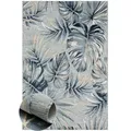 Wohnando Teppich MY-RUG Outdoor-Teppich "Holly" 300X200 cm, grau, rechteckig, Höhe: 8 mm, Palmenmuster, mit einem Hauch Gold, für Garten und Balkon grau 200 cm x 300 cm x 8 mm