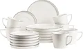 MÄSER Kaffeeservice SITA, Kaffeeservice, Porzellan (18-tlg), 6 Personen, Porzellan, Geschirr-Set, Service