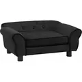 Hundesofa Schwarz 72x45x30 Cm Plüsch - Vidaxl