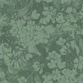 Xora Vliestapete, Grün, Kunststoff, Papier, Blume, 52x1005 cm, Made in Europe, Tapeten & Wandverkleidungen, Vliestapeten