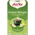 YogiTea Tee Grüner Morgen, BIO, Grüner Tee, 30,6 g, 17 Beutel