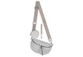 EAAKIE Gürteltasche Bauchtasche Umhängetasche Crossbody-Bag Kunstleder Italy-Design, als Schultertasche, CrossOver, Umhängetasche tragbar